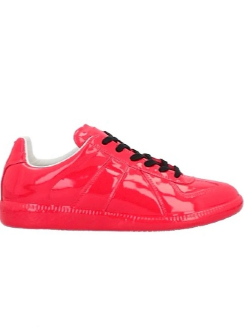 Maison Martin Margiela Red Patent Leather Sneakers